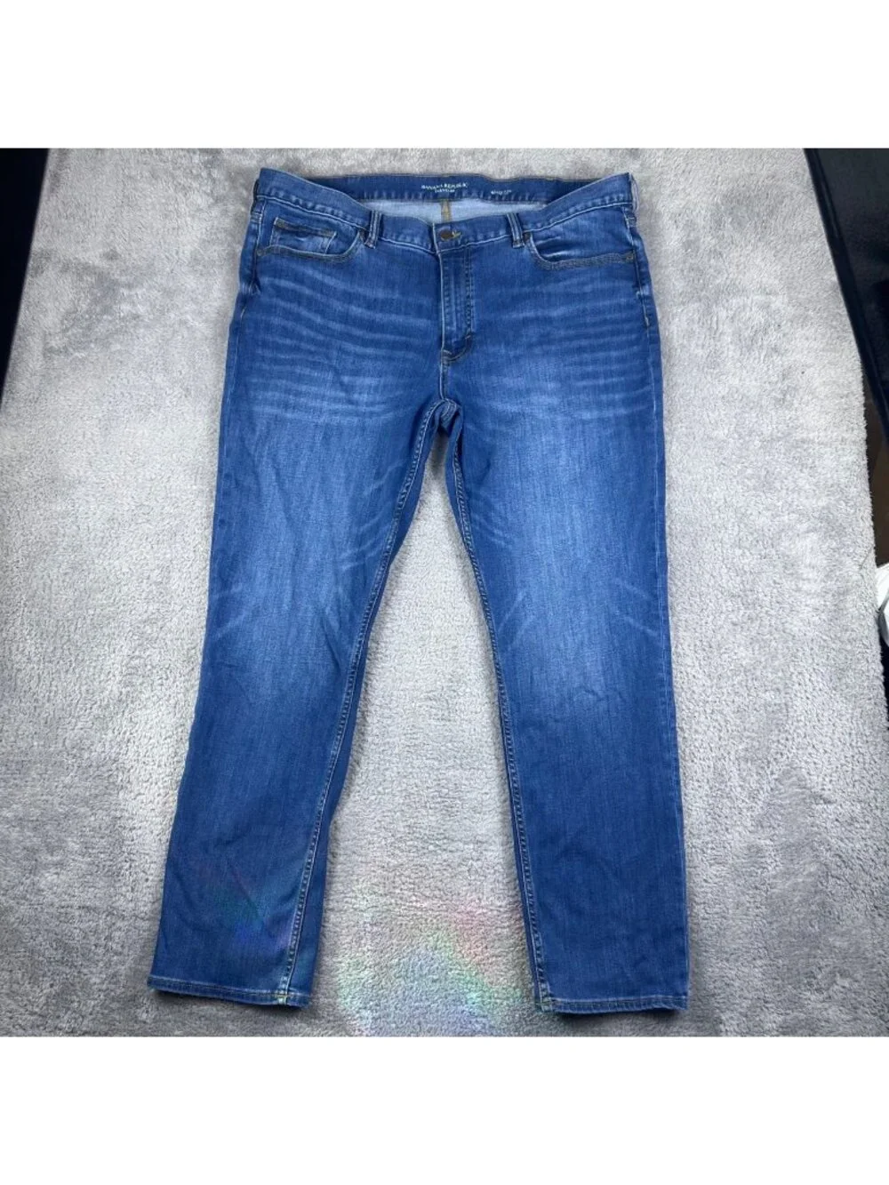 Banana Republic Traveler Mens Slim Fit Jeans 42x32 Medium Wash Denim